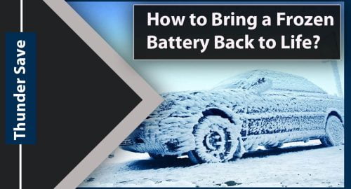 how to bring a frozen battery back to life