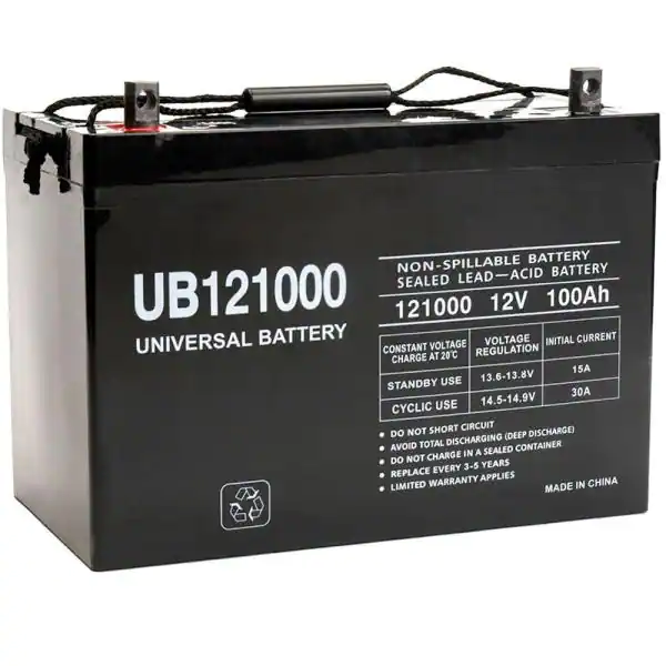Universal AGM Sealed Lead Acid UB121000 - ThunderSave.com