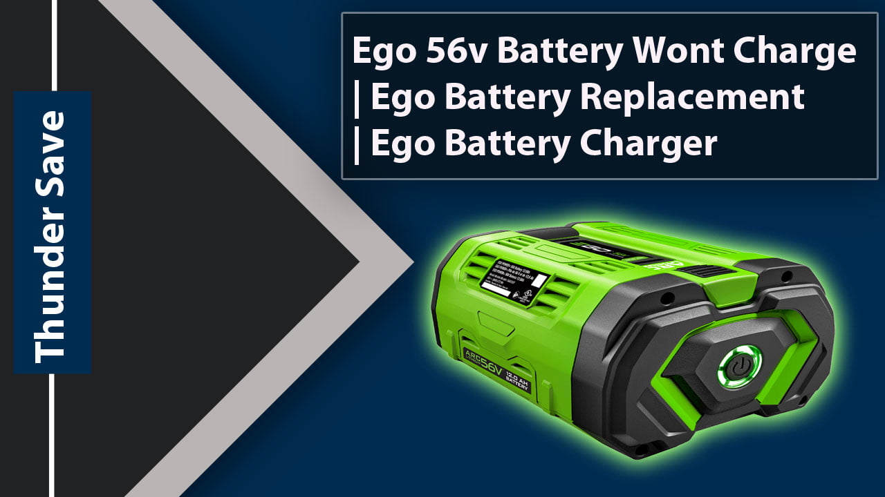 Ego 56v Battery Wont Charge